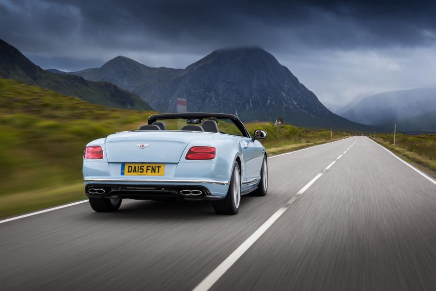  Bentley Continental GT V8 S Convertible 2015 года  (UK) (фото 2 из 10)
